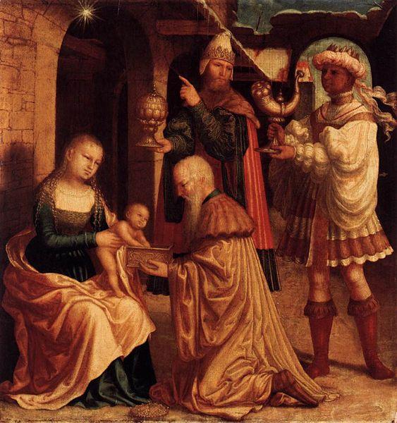 Master of Ab Monogram The Adoration of the Magi Germany oil painting art
